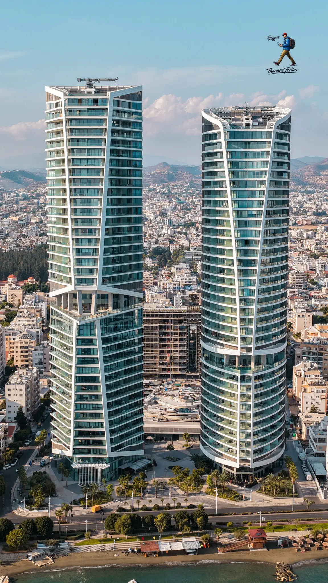 Aerial real estate, hotel and tourism photography by Thanasis Tzellos