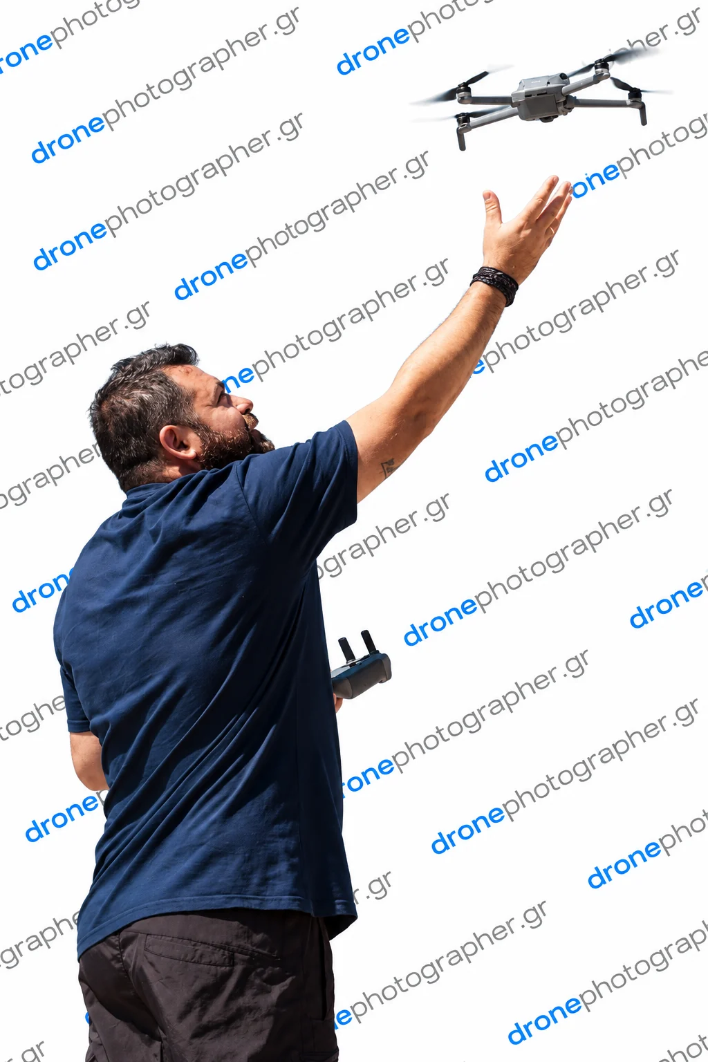 Christos Ortentzio, certified drone operator covering Patra and Athens