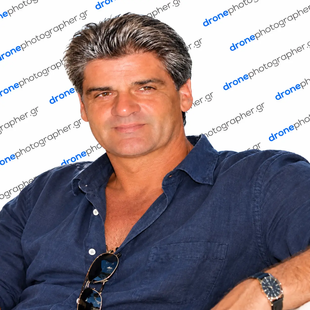Nikos Gkikas, certified drone pilot in Athens