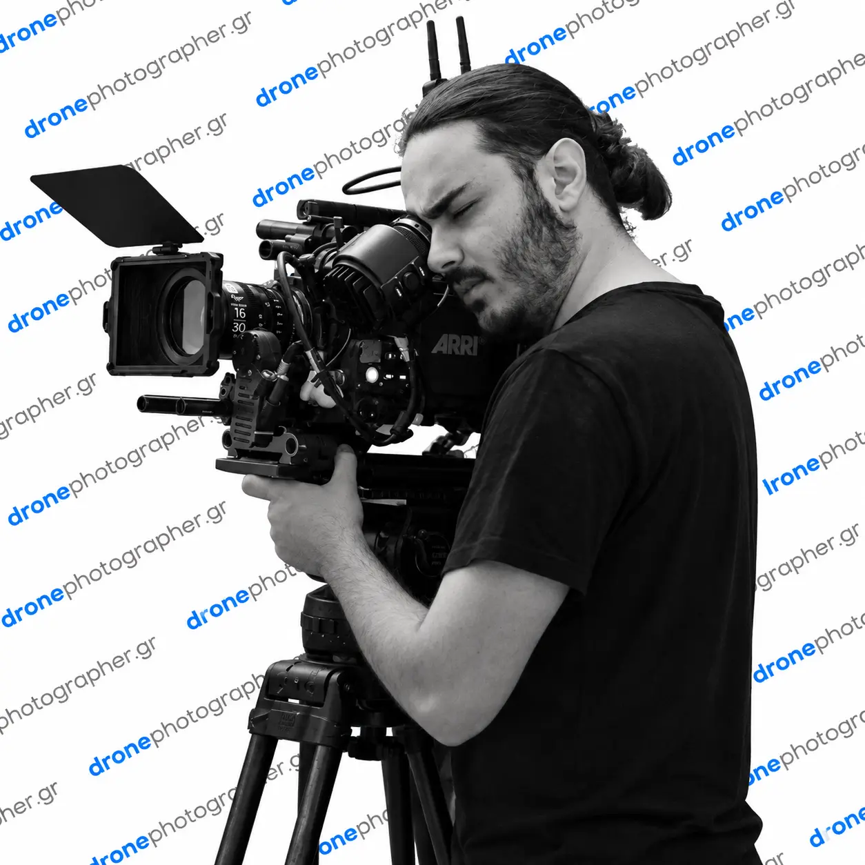 Tasos Matsarokas, visual creator and drone pilot in Spata, Athens